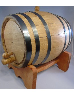 Custom Engraved 10 Liter Oak Barrels for Aging Whiskey, Rum, Tequila, Bourbon, Scotch and Wine (10 Liter)